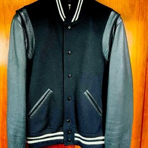 Saint Laurent Wood Boucle Teddy